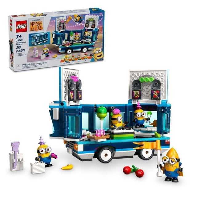 Set LEGO Mi Villano Favorito Bus de Fiesta Musical de los Minions 75581
