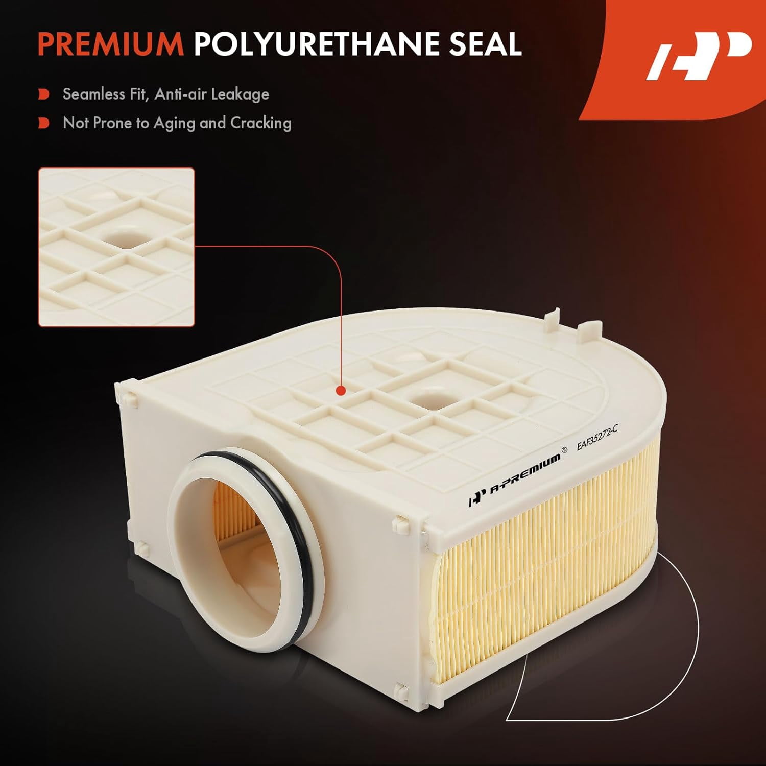 A-Premium 2-PC Engine Air Filter Compatible with Genesis GV80 2021 2022 2003 2024, 2.5L 3.5L, Replace# 28113T6310, PA99847