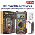 thumbnail image 2 of Multimeters,Resistance Diode With Handheld Precision Tester With Test Leads 1999 Rms Handheld Sz304 1999 Rms Precision Tester Resistance Twirltide Tester T Resistance Handheld Tester T Buzhi, 2 of 6