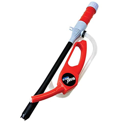 Battery Powered Fuel, Liquid, Gas, Water Transfer Portable Pump with Easy Light Weight Handle Transfer from Car, Tractor, Boat Etc