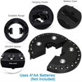 thumbnail image 5 of Multifunctional outdoor tent light 24 4LED umbrella light dry battery camping light removable disc hanging light camping light, 5 of 5