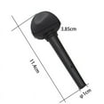 thumbnail image 6 of Handmade 4 Pieces Ebony Cello Tuning Pegs DIY for 3/4 4/4 Size Cellos Accessory, 6 of 6