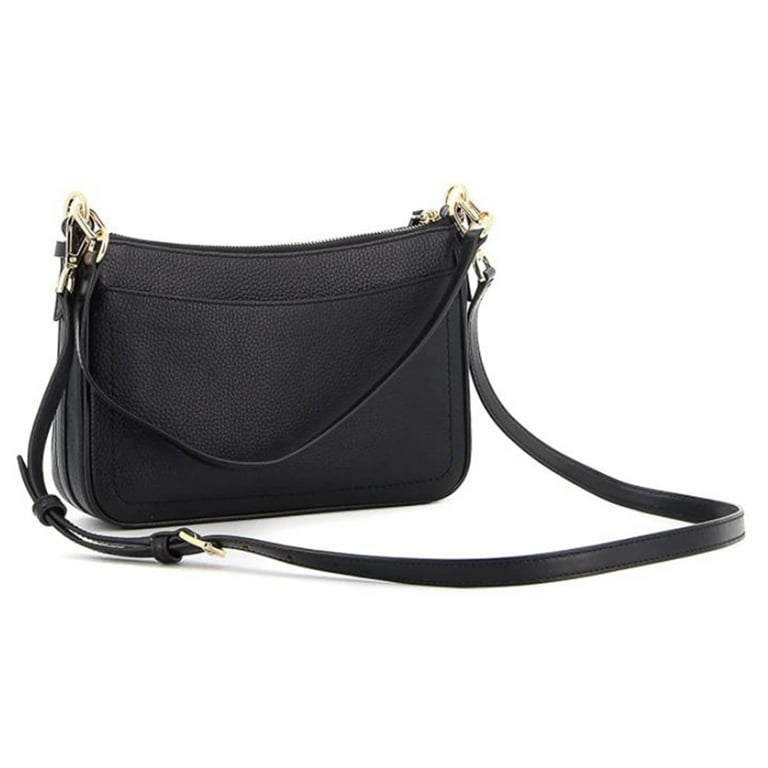 ☆Michael Kors☆ JET SET CHARM ショルダーバッグ ブラック♪ Michael Kors Womens Jet Set Charm Medium Top Zip Pochette