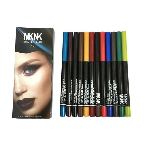 The Creme Shop Highlighter Stick 12pcs Coloured Rainbow , Pencil, Silkworm Pencil, , Lip Liner Pen Set
