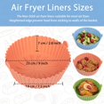 thumbnail image 3 of czcpp-Air Friteuse Pot en Silicone - Doublures en Silicone Réutilisables Antiadhésives Compatibles avec Panier COSORI, 3 of 4