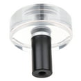 thumbnail image 3 of 1-1/2 in. Round Modern Clear Acrylic Cabinet Knobs, Oil Rubbed Bronze, Pack of 10, 3 of 4
