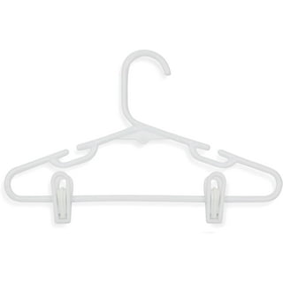 Honey-Can-Do Plastic Hangers, Brilliant White, 15-Pk.