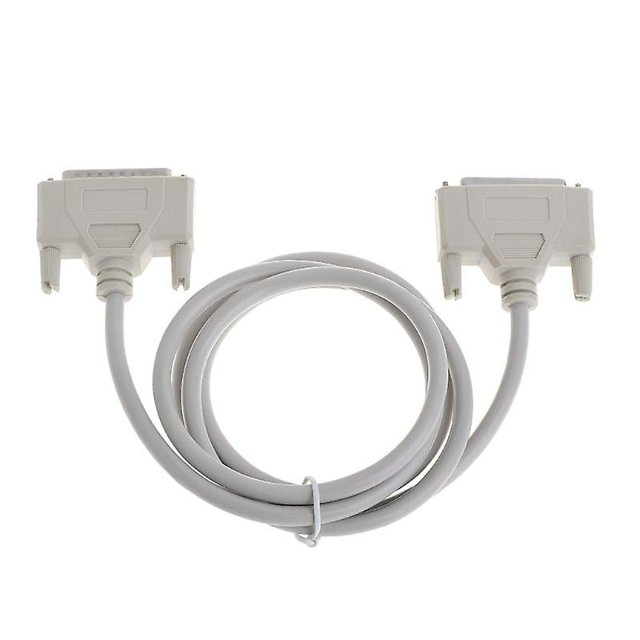 1.5m Cable de impresora Db25 macho a hembra, línea de extensión de 25 pines, puerto paralelo, ordenador, 3m, 1,5m