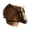 Brown, variant on TechNvoa Catchall Bin 1 Pack, Leather, Leather Look Desktop Storage Bin for Office Desk And Entryway