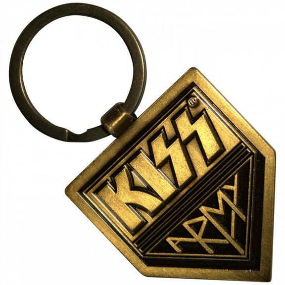 KISS 894321 Kiss Army Double Sided Pennant Keychain