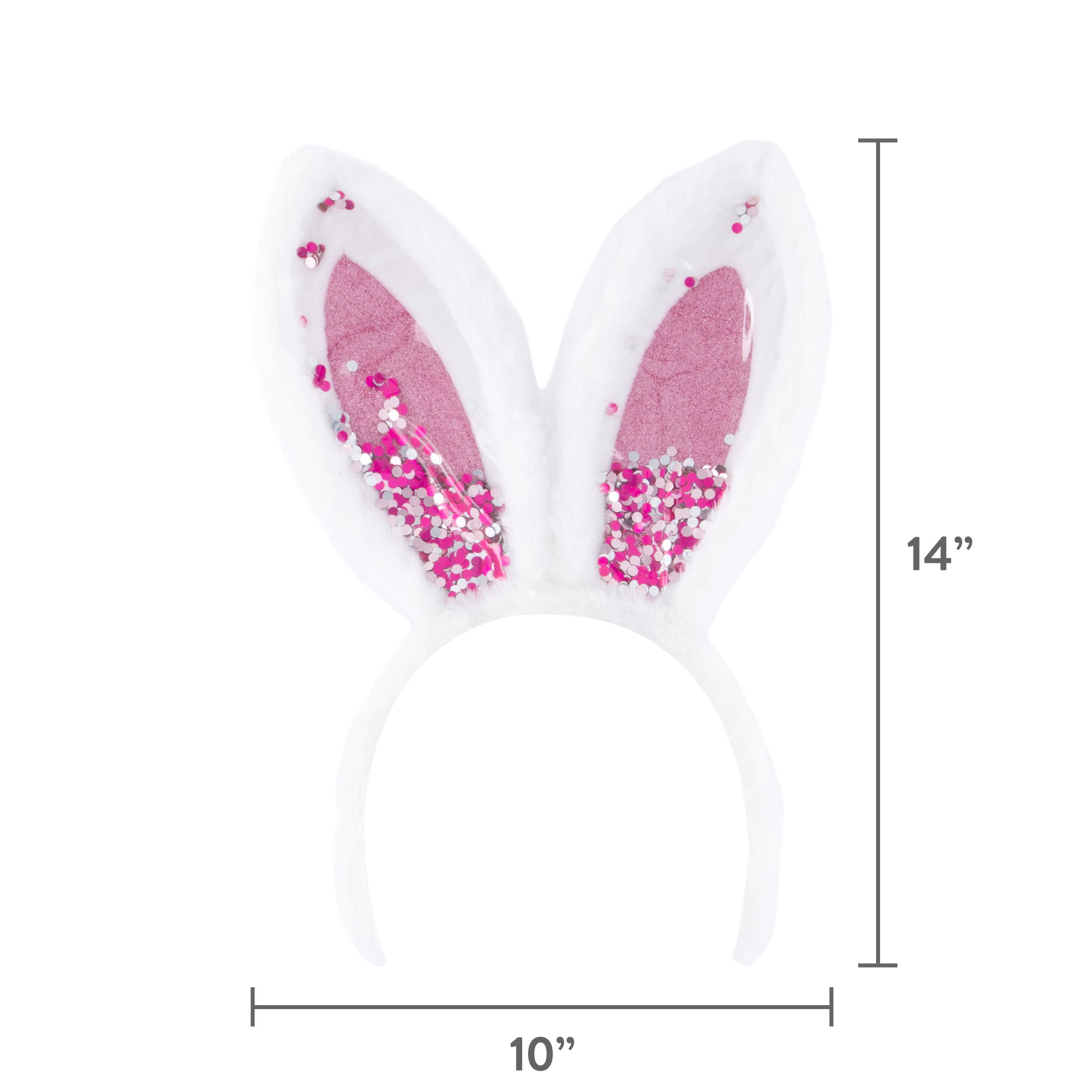 Bunny Costume Accessory Kit for Children, Pink and White, 3 Pieces, Halloween by Way To Celebrate