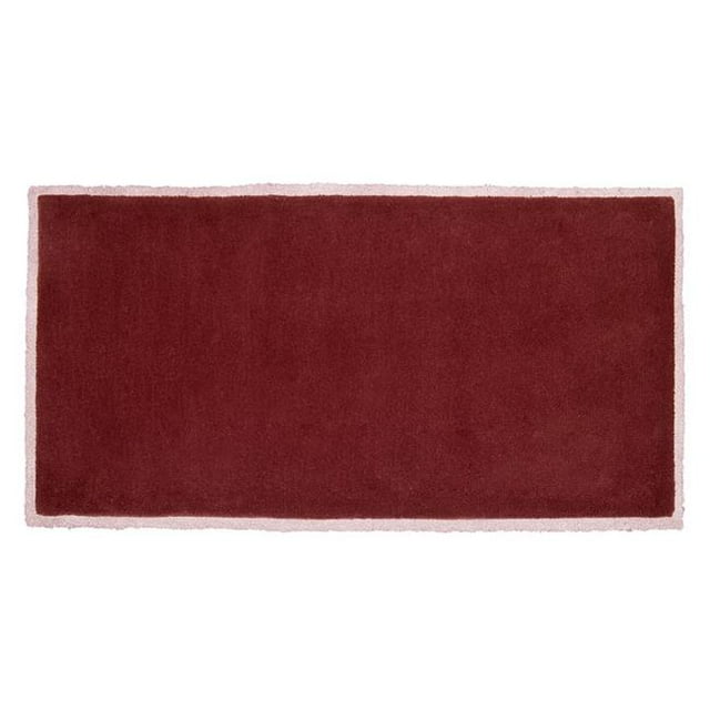 Achla H-55 Tapis Rectangulaire 44 x 22 Po. - Prune Vin