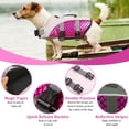 thumbnail image 4 of QBLEEV Dog Life Jacket and Life Vest, Pet Safety Coat, Reflective Adjustable Puppy Lifesaver with Rescue Handle, Ripstop Safety Swimsuit for Small to Large Dog-XXL, 4 of 7