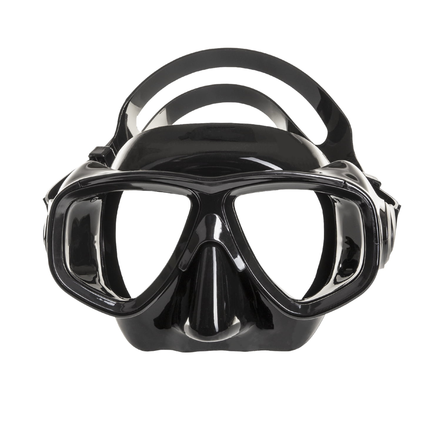 Palantic Brown Free Dive Low Volume Silicone Mask & Nautilus Snorkel Set 