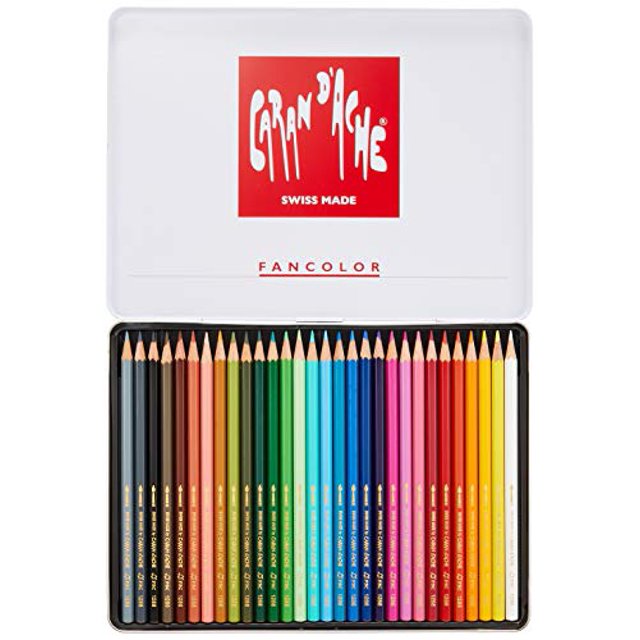 Lápices de colores caran dAche Fancolor, 30 colores Caran d'Ache 1288.33