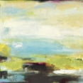thumbnail image 2 of Pasion, Wani 26x26 Black Ornate Wood Framed with Double Matting Museum Art Print Titled - Curragh Green, 2 of 4