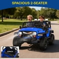 thumbnail image 5 of L10 APEX 24V 4WD Ride On Car for Big Kids, 2-Seater Electric Vehicle with Remote Control, Shock Absorption, 3 Speeds, Soft Start, Stylish LED Lights, Music & Bluetooth &FM, Ideal Gift for Kids, 5 of 8