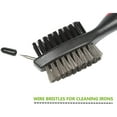 thumbnail image 6 of Golf Double-Sided Cleaning Brush Retractable Zipper Wire Groove Cleaning Tool Gof Accessories, 6 of 7
