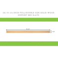 YINUO Set of Eight (8) 53 1/4 Inch Full/Double Size Solid Wood Support