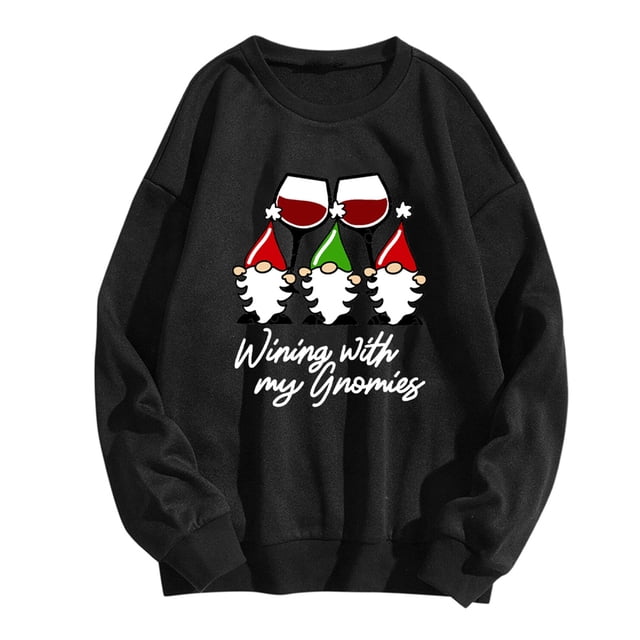 Wyzesi Sweat à Capuche pour Femmes Zip Up2024 Style Street Hop Col Rond Manches Longues Imprimé