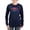 Navy, variant on CafePress - Pepsi 90S Lines Women's Long Sleeve Dark T Shirt - Women's Long Sleeve Graphic Tee Casual Fit