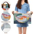 thumbnail image 5 of Yayeee Foldable Storage Basket for Shelves with Handles Waterproof Cloth Bins, Goldfish Bowl, 5 of 7