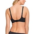 thumbnail image 2 of Panache Porcelain Elan Seamless T-Shirt Underwire Bra (7321),28GG,Black - Black,28GG, 2 of 3