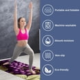 thumbnail image 2 of Grape Yoga Towel with Storage Bag, 72.8"x26.8" - Suitable for Yoga, Pilates, Fitness, Gym Towels, 2 of 6