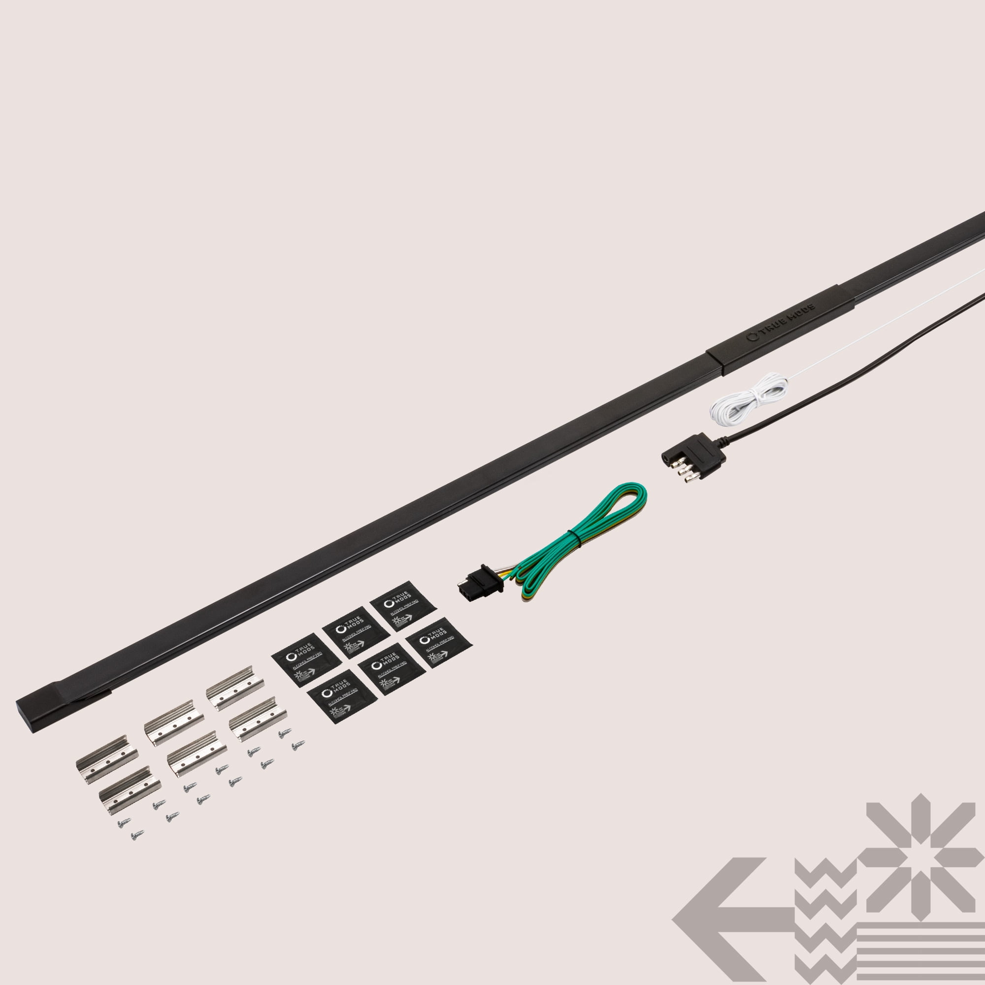 49 Inch LED Tailgate Light Bar for Pick Up Trucks Trailers Vehicles [Dark Smoked Finish][Rigid Aluminum Frame][Ignition Start Light Sequence][Sequential Turn Signals][TBT Running Brake Reverse Light]