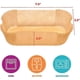 thumbnail image 2 of 2lb Loaf Pan Liners, 100 Pack, Non-stick Siliconized Greaseproof Paper, Baking, 2 of 5