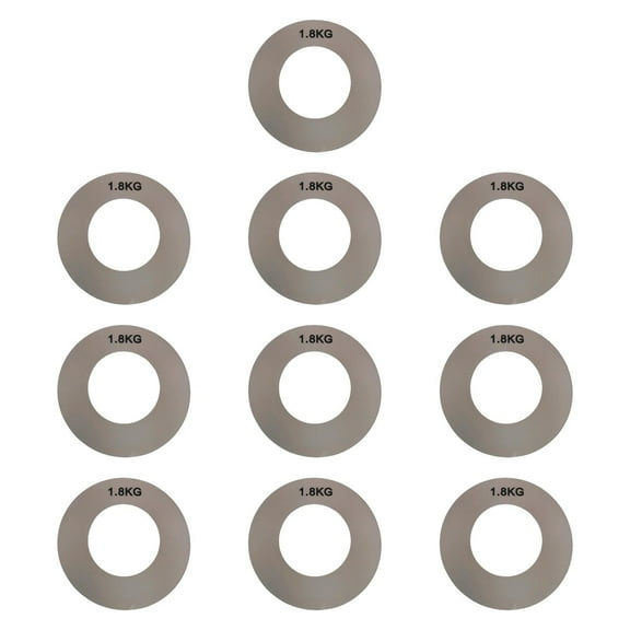 TTETTZ 10 Pieces Fractional Weightlifting Aluminum Foil 1.8 Kg