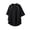 Black, variant on Bxsruta Men's Casual Raglan Short Sleeve Crew Neck Loose Fit Pullover Top Comfortable Sport Daily T Shirt