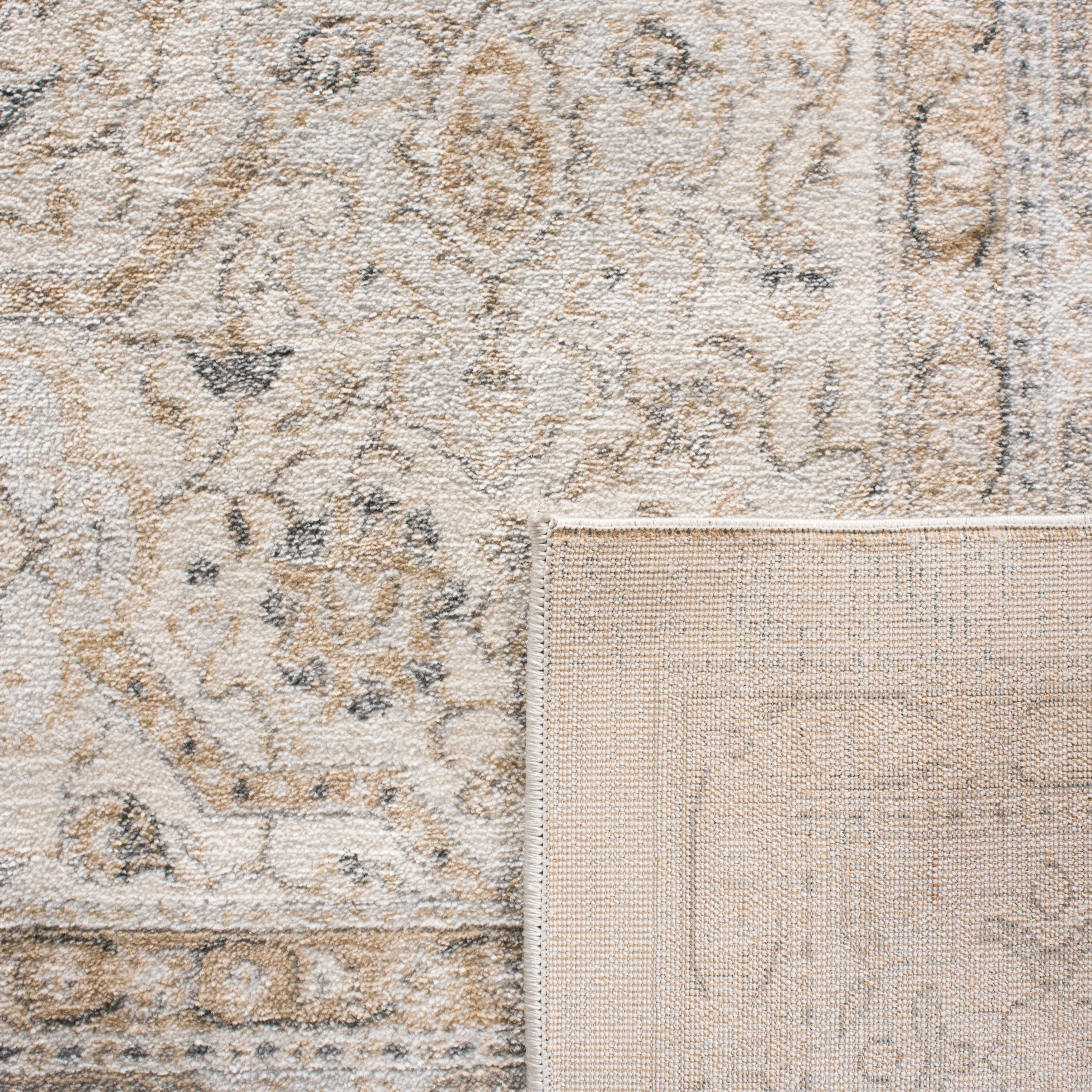 SAFAVIEH Isabella Zander Oriental Runner Rug, Cream/Beige, 2'2" x 8'