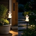 thumbnail image 6 of FEOLGEHLY Halloween Solar Lights Outdoor Waterproof, Garden Solar Stake Lights, Halloween Decorations Outdoor Clearance, Halloween Porch Decor Saving, Halloween Home Yard Walkway Patio Decor (U), 6 of 8