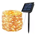 thumbnail image 1 of Cadena De Luces Led Solares Decoración Navideña 20m 8 Modos, 1 of 8