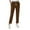 Brown, variant on Under $8 Sweatpants For Women Plus Size Winter Solid Color Elastic Waist Warm Pants Athletic Jogger Drawstring Lace-Up Trousers with Pockets Black XXXL