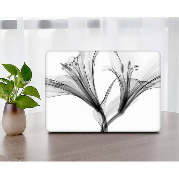 KSK KAISHEK Hard Case Shell Cover for MacBook Pro 16" 2023/2022/2021 M2 A2780 A2485 M1 + Black Keyboard Cover, Flower 1195