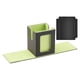 thumbnail image 5 of Caja organizadora de barajas de cartas duradera con 2 divisores, contenedor protector transparente verde, 5 of 9