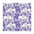 thumbnail image 5 of YFYANG Square Polyester Table Cloth, 54" x 54" Reusable Table Cover Kitchen Dining Room Purple Floral Line Doodle Decorative Tablecloths for Tables of 2-4 People, 5 of 8