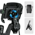 thumbnail image 4 of Motorcycle Wireless & USB C Charger Fast Charging Phone Holder Handlebar Mount, 4 of 9