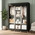 thumbnail image 1 of Ropero Rack Closet Armable Guradaropa Recamara Organizacion Xtellar negro, 1 of 4