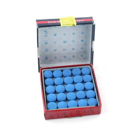 Box Of 50pcs Glue-on Pool Billiards Snooker Cue Tips (Best Snooker Cue Tips Review)