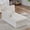 Left-Ivory, variant on Arouseden 60" Green Chaise Lounge Indoor Chair Right Armrest with Metal Legs,Mini Chaise Lounge for Bedroom,Chenille Fainting Couch,Upholstered Bench for Living Room