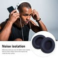 thumbnail image 4 of Paderas de Reemplazo para Life Q20/Q20 BT/Q20+/Auriculares, Cojines de Almohadillas Con Cuero Proteico más Suave, Espuma de Aislamiento de Ruido, 4 of 7