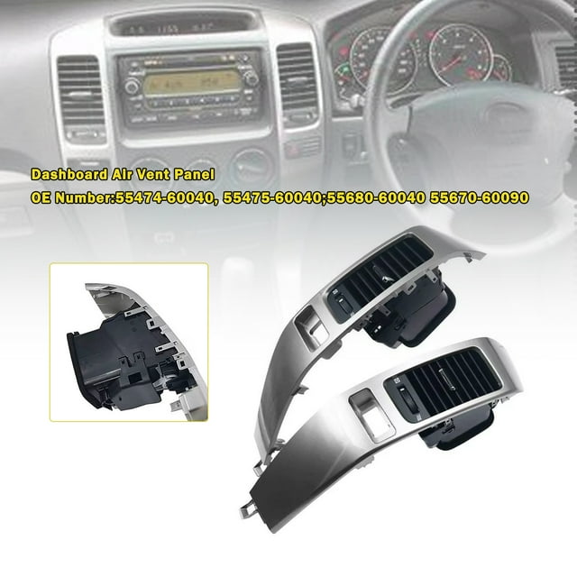 Dashboard Air Vent Panel For Toyota Land Cruiser Prado Lexus GX470 03-09