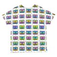 thumbnail image 2 of Retro Cassette Tape Pattern All Over Toddler T Shirt Multi 4T, 2 of 2