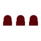 thumbnail image 4 of Qarigey Beanie Hat Gorras de punto Skullcap Headgear Accesorios para el cabello Jujube Red Type1 NO1, 4 of 6