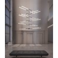 thumbnail image 6 of Sonneman 2806.25 Tik-Tak 47-1/2" Wide Led Six Tier Linear Chandelier - Black, 6 of 6