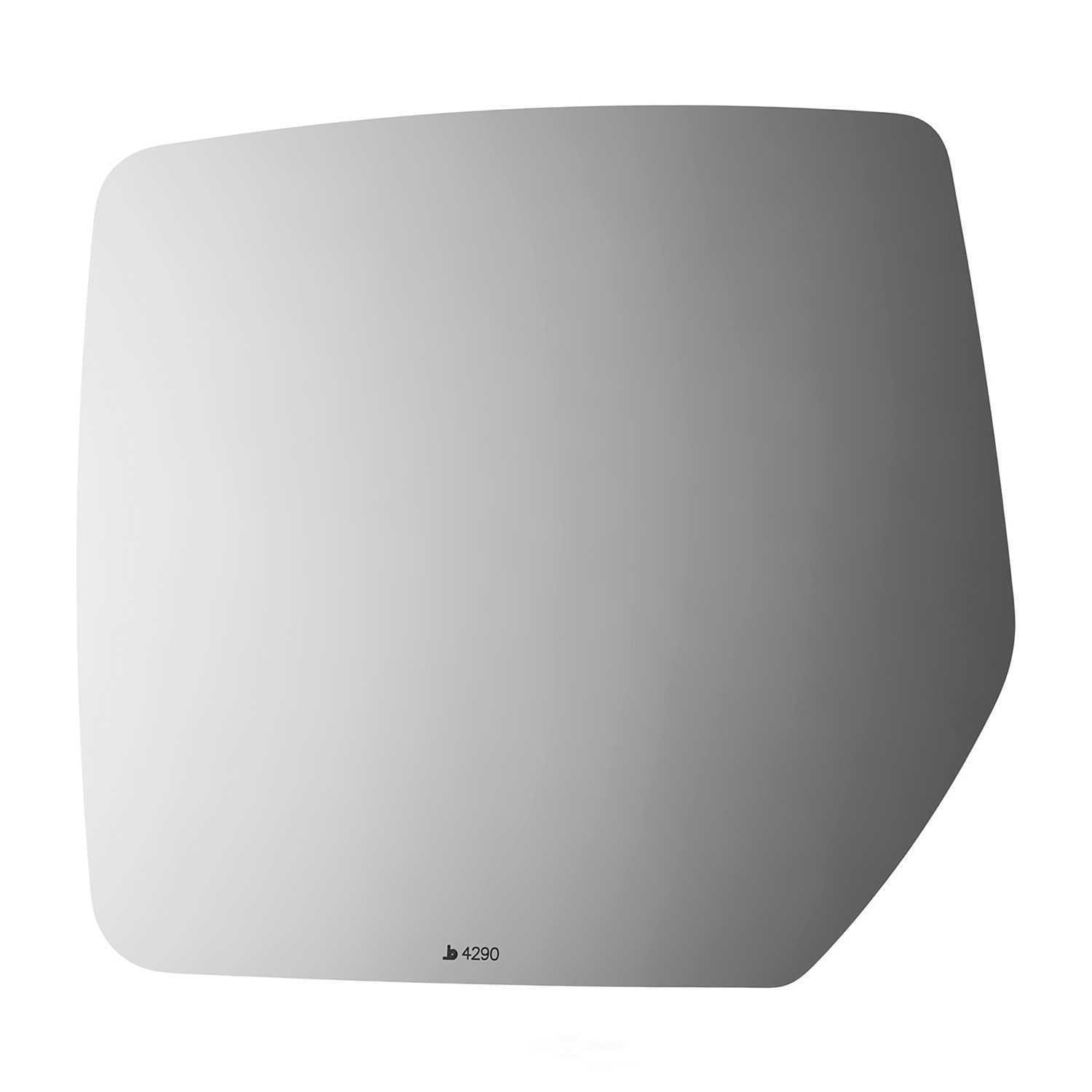 Burco Side View Mirror Replacement Glass - Clear Glass - 4290