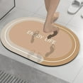 thumbnail image 1 of Boovnll Bathroom Rugs, Super Absorbent & Soft Thicken Memory Foam Bath Mat, Non-Slip Quickly Dry for Bathroom, Kitchen, Floor, Pool, Toilet Mat, Bath Mats for Bathroom, 1 of 7